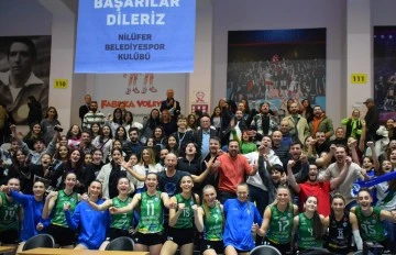 Nilüfer’in kızları Beşiktaş’a set vermedi