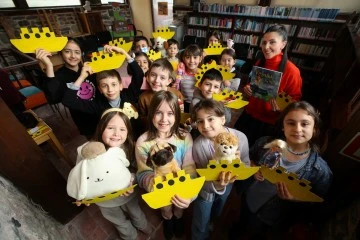 Nilüfer Kütüphaneleri çocukları ağırladı