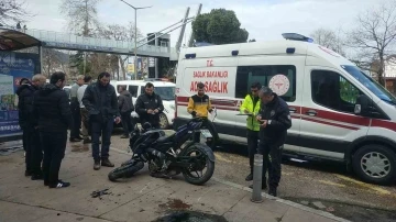 Ordu’da motosiklet sürücüsü kaza yaptı: 1 yaralı
