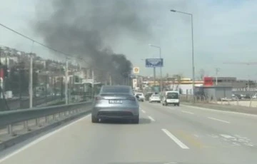 Bursa merkezdeki duman yoğunluğu panik yarattı 