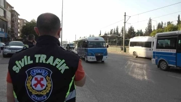 Bursa'daki toplu taşıma araçlarında sivil trafik polisi denetimleri
