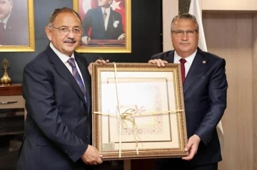 Mehmet Özhaseki, Başkan Çerçi ve ekibini kutladı