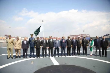 Pakistan Milli Günü, Mersin’de yardım gemisinde kutlandı