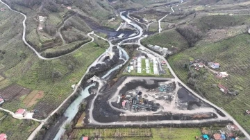 Salıpazarı Barajı inşaatı yüzde 20’ye ulaştı
