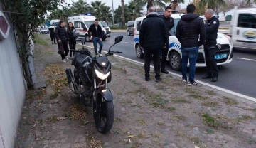 Samsun’da motosiklet kazası:1 yaralı