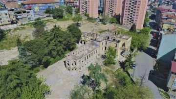 Samsun'daki tarihi hastane binasının restorasyonuna başlandı