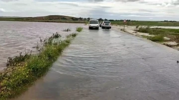 Şanlıurfa’da tarım arazileri sel suları altında kaldı
