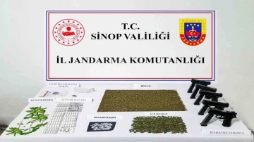 Sinop merkezli uyuşturucu operasyonu: 19 gözaltı
