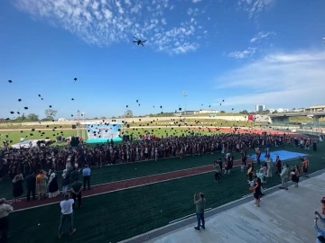 Sinop’ta 1500 öğrencinin mezuniyet heyecanı
