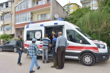 Sinop’ta motosiklet devrildi: 1 yaralı

