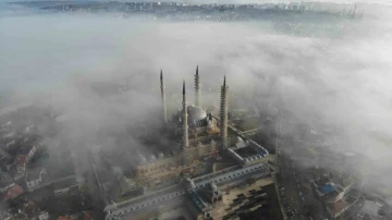 Siste gözden kaybolan Mimar Sinan’ın ustalık eseri Selimiye havadan görüntülendi
