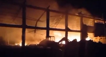 Suriye’nin kuzeyinde terör örgütüne ait çimento fabrikası vuruldu