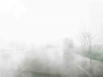 Susurluk-Bandırma karayolunda sis etkili oldu
