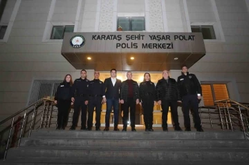 Tahmazoğlu yeni yılda görev başındaki kamu çalışanlarını yalnız bırakmadı
