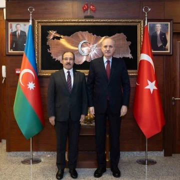 TBMM Başkanı Kurtulmuş, Türkiye’nin Bakü Büyükelçiliğini ziyaret etti
