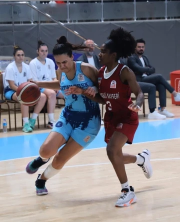 TKBL: Hatay Büyükşehir Belediyespor: 81 - Melikgazi Kayseri Basketbol: 143
