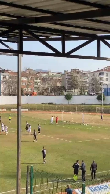 Tokat’ta penaltı pozisyonunda fair playa aday hareket
