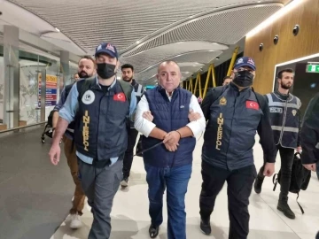 “Tosuncuk” lakaplı Mehmet Aydın’ın sağ kolu Osman Naim Kaya Türkiye’ye getirildi
