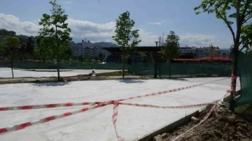 Trabzon’da Ortahisar Millet Bahçesinde ikinci etap çalışmaları başladı
