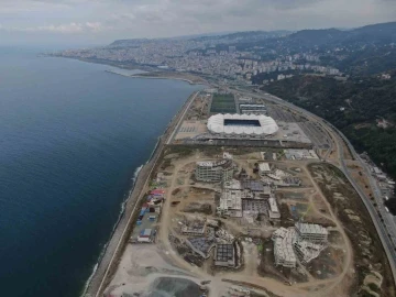 Trabzon Şehir Hastanesi inşaatı sürüyor
