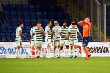 Başakşehir kendi sahasında Konyaspor'a 1-0 yenildi