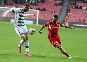 Trendyol Süper Lig: Samsunspor: 1 - Konyaspor: 1 (Maç sonucu)
