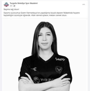 Turgutlu Belediyespor sporcusu depremde hayatını kaybetti
