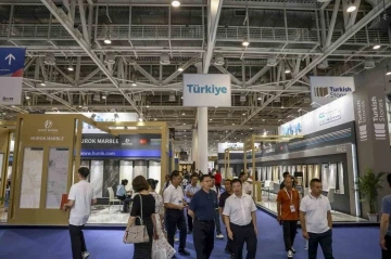 Türk doğal taş ihracatçıları Çin’de hedef büyüttü
