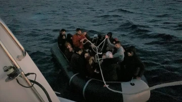 22 kaçak göçmeni Sahil Güvenlik kurtardı