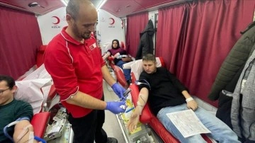 Türk Kızılay İstanbul İl Merkezi Başkanı Ekşi: Günlük bağışımızın 7 katı fazla kan aldık