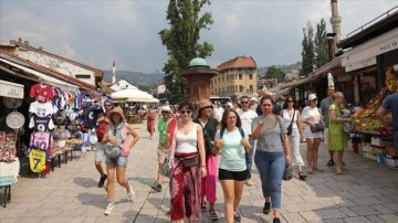 Türk turistlerin vazgeçilmez adresi Saraybosna