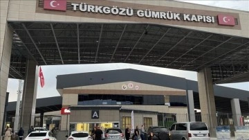 Türkgözü Gümrük Kapısı'nda araç çıkışı bir yılda yüzde 137 arttı