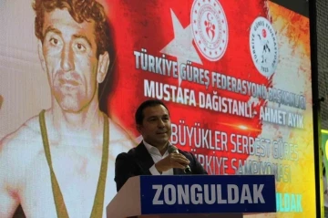 Türkiye Büyükler Güreş Şampiyonası Zonguldak’ta başladı