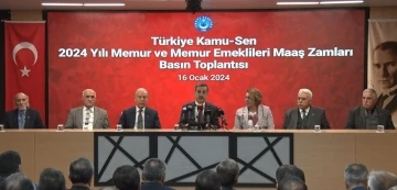 Türkiye Kamu-Sen Genel Başkanı Kahveci: &quot;İlave ek ödeme tutarı emekli maaşlarına dahil edilsin&quot;
