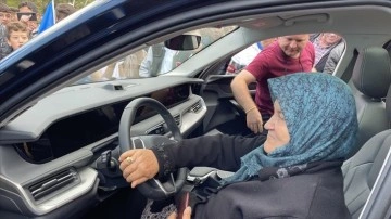 Türkiye'nin yerli otomobili Togg Burdur'da tanıtıldı
