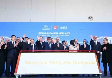 Ulaştırma ve Altyapı Bakanı Uraloğlu: “Milli ve yerli elektrikli tren seti projemizde seri üretime başladık”
