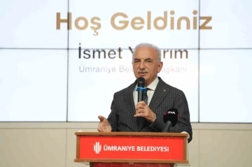 Ümraniye Belediye Başkanı Yıldırım: “İstanbul’u muradına erdireceğiz”
