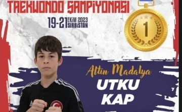 Utku Kap Avrupa şampiyonu oldu