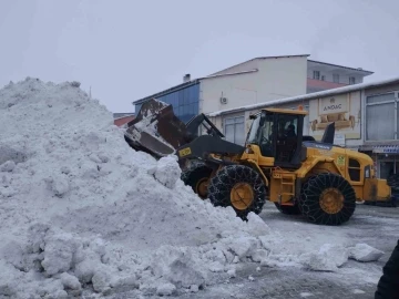Varto Belediyesi kar nakli çalışması başlattı
