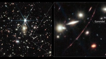 Webb Teleskobu, en uzak yıldız Earendel'in Güneş'ten bir milyon kat parlak olduğunu belirl