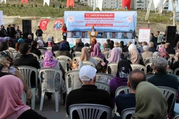 Yaşariye - Mustafa Dede Aile Sağlığı Merkezinin temeli törenle atıldı
