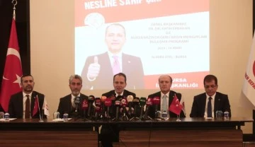 Yeniden Refah Partisi Lideri Erbakan'dan Bursa'da çarpıcı açıklamalar 