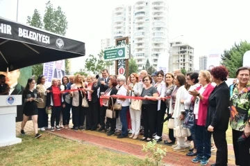 Yenişehir’de yenilenen parka ’Türk Kadınlar Birliği’ adı verildi
