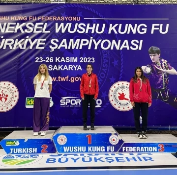 Yunusemreli Wushucu Afra Betül Çetinkaya Avrupa Şampiyonası vizesini aldı
