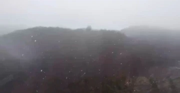 Zonguldak’ta yüksek kesimlere kar yağdı
