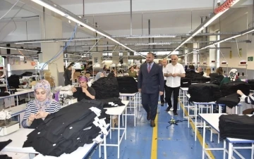 ZONSİAD’ın başlattığı eve dönüş projesine 2 adet tekstil atölyesi destek verdi
