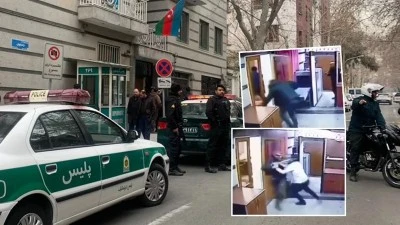 Azerbaycan Büyükelçiliği saldırısının en özel görüntüleri