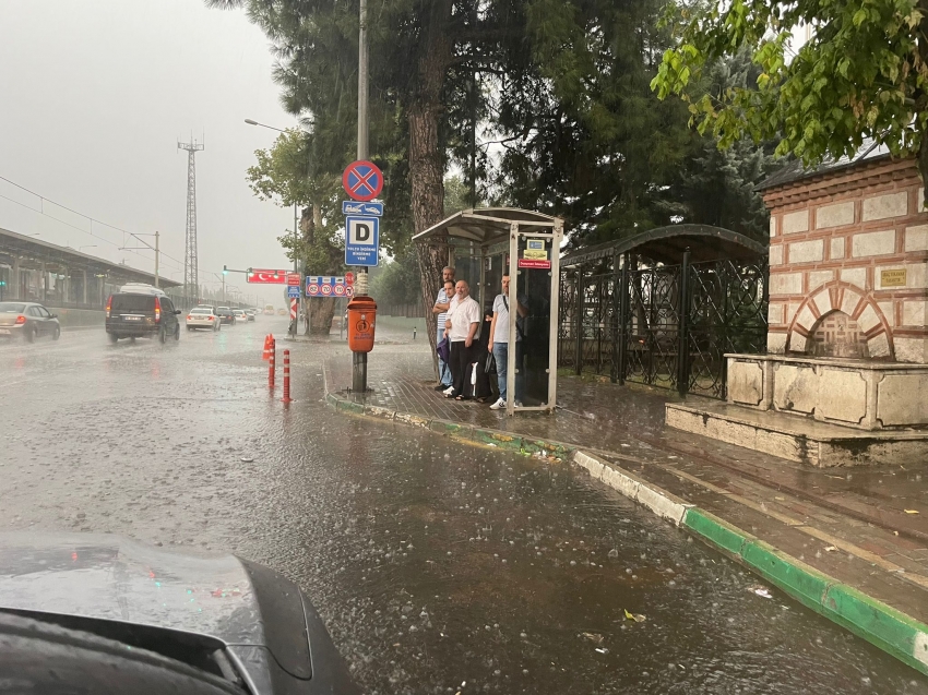 Bursa'da kuvvetli yağış