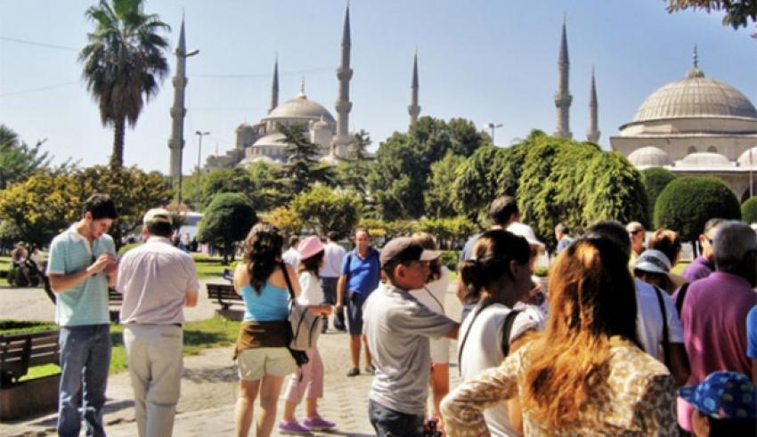 İstanbul'a gelen turist sayısında artış