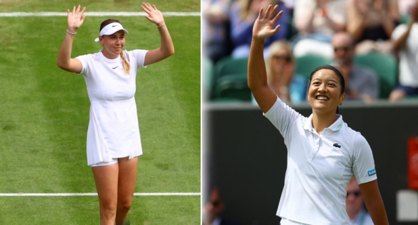 Anisimova ve Tan'ın Wimbledon rüyası sürüyor